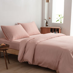 Tweepersoons Beddengoedset M - Cuddle Pink