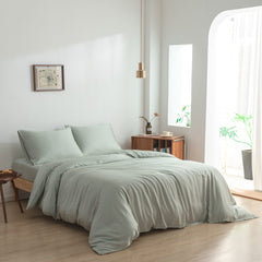 Dekbedovertrek - Sage Green - Premium