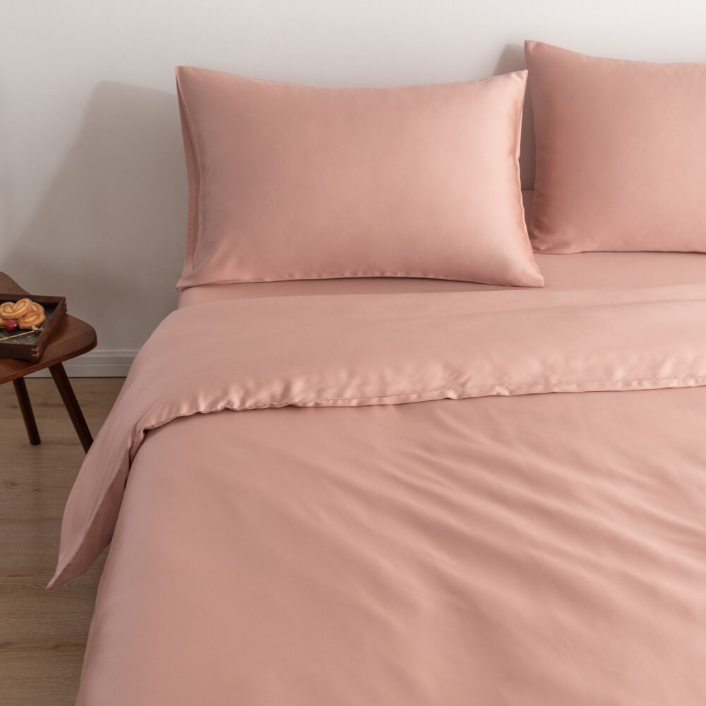 Tweepersoons Beddengoedset Xl - Cuddle Pink