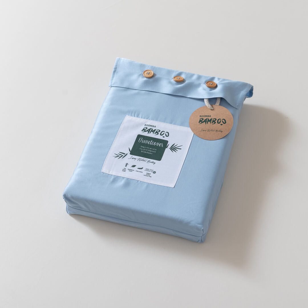 Dekbedovertrek - Sky Blue - Premium