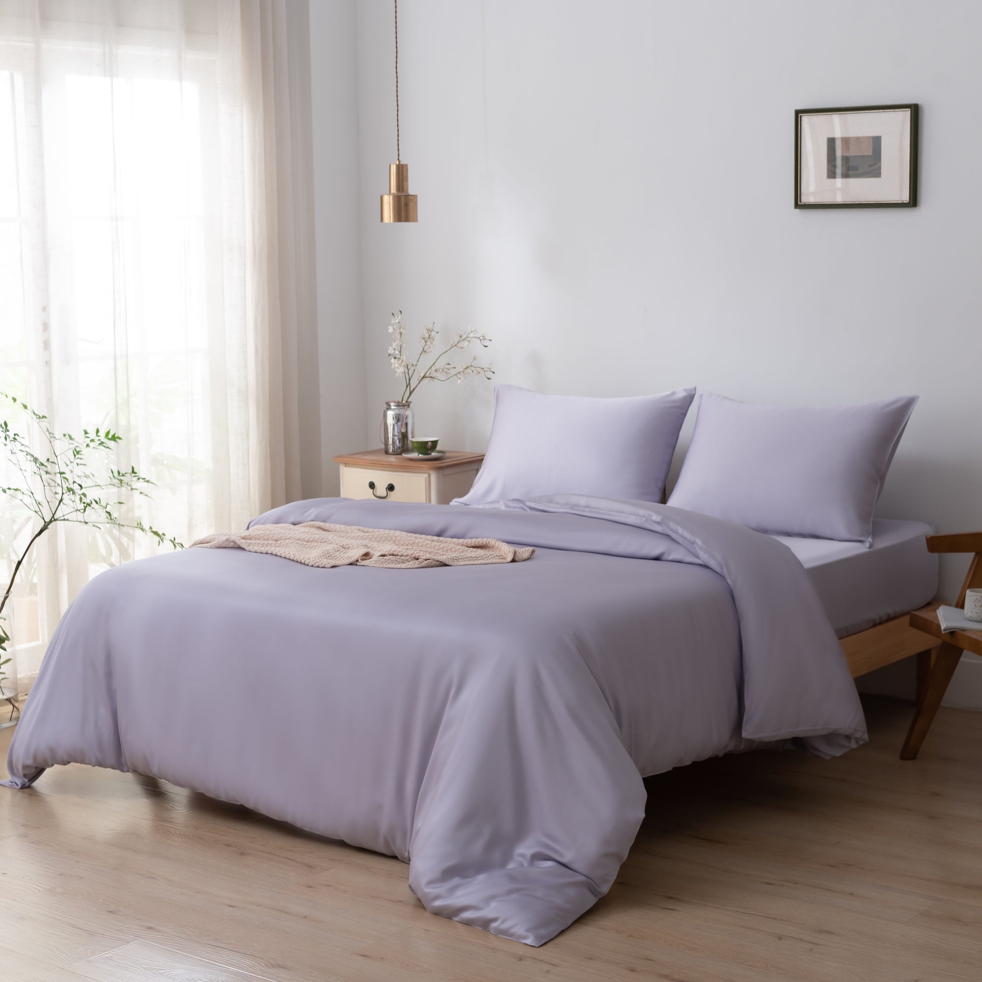Tweepersoons Beddengoedset M - Lavender Mist