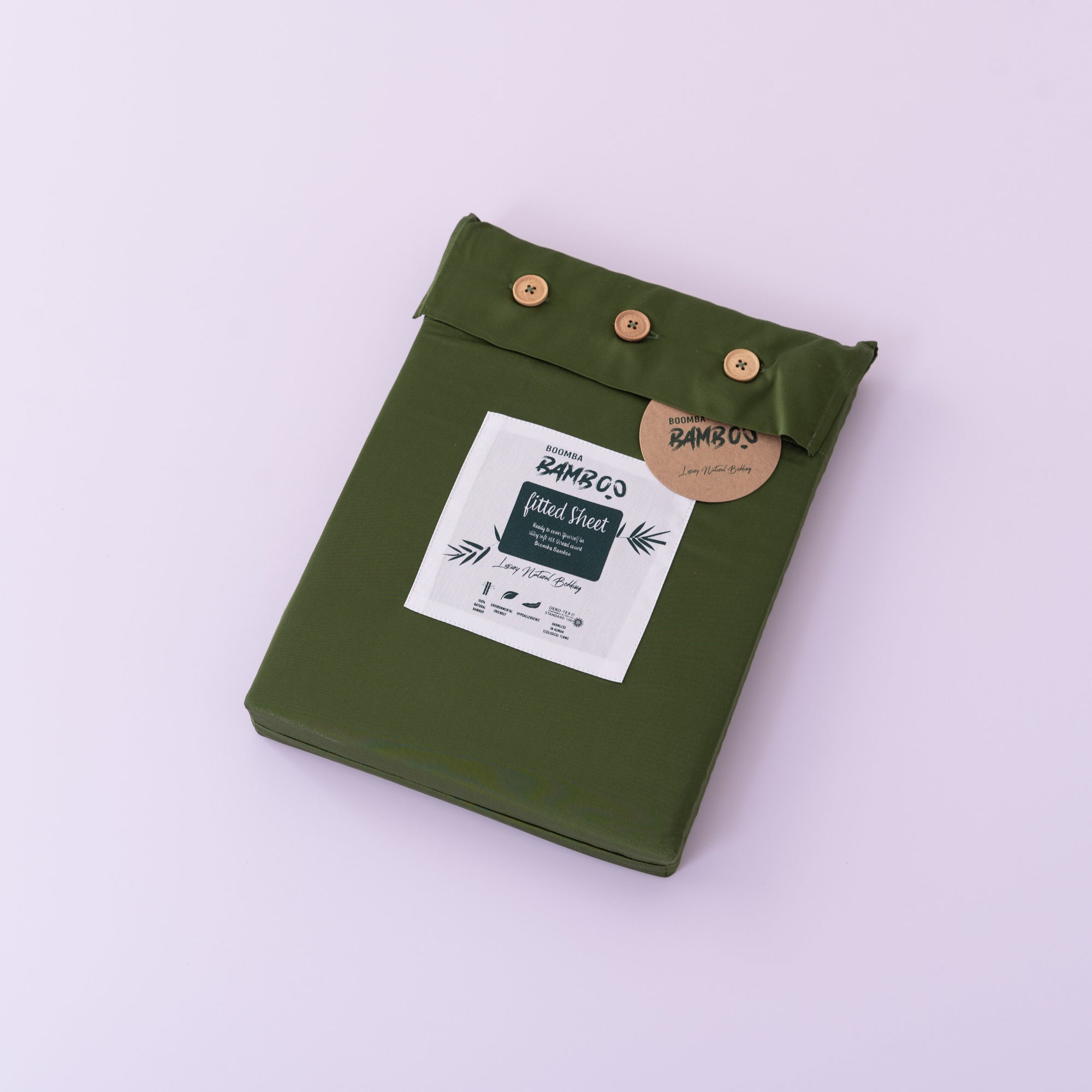 Hoeslaken - Deep Moss- Premium