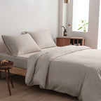 Tweepersoons Beddengoedset M - Soft Taupe