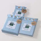 Tweepersoons Beddengoedset M - Sky Blue