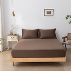 Tweepersoons Beddengoedset M - Coffee Brown