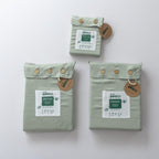Tweepersoons Beddengoedset L - Sage Green